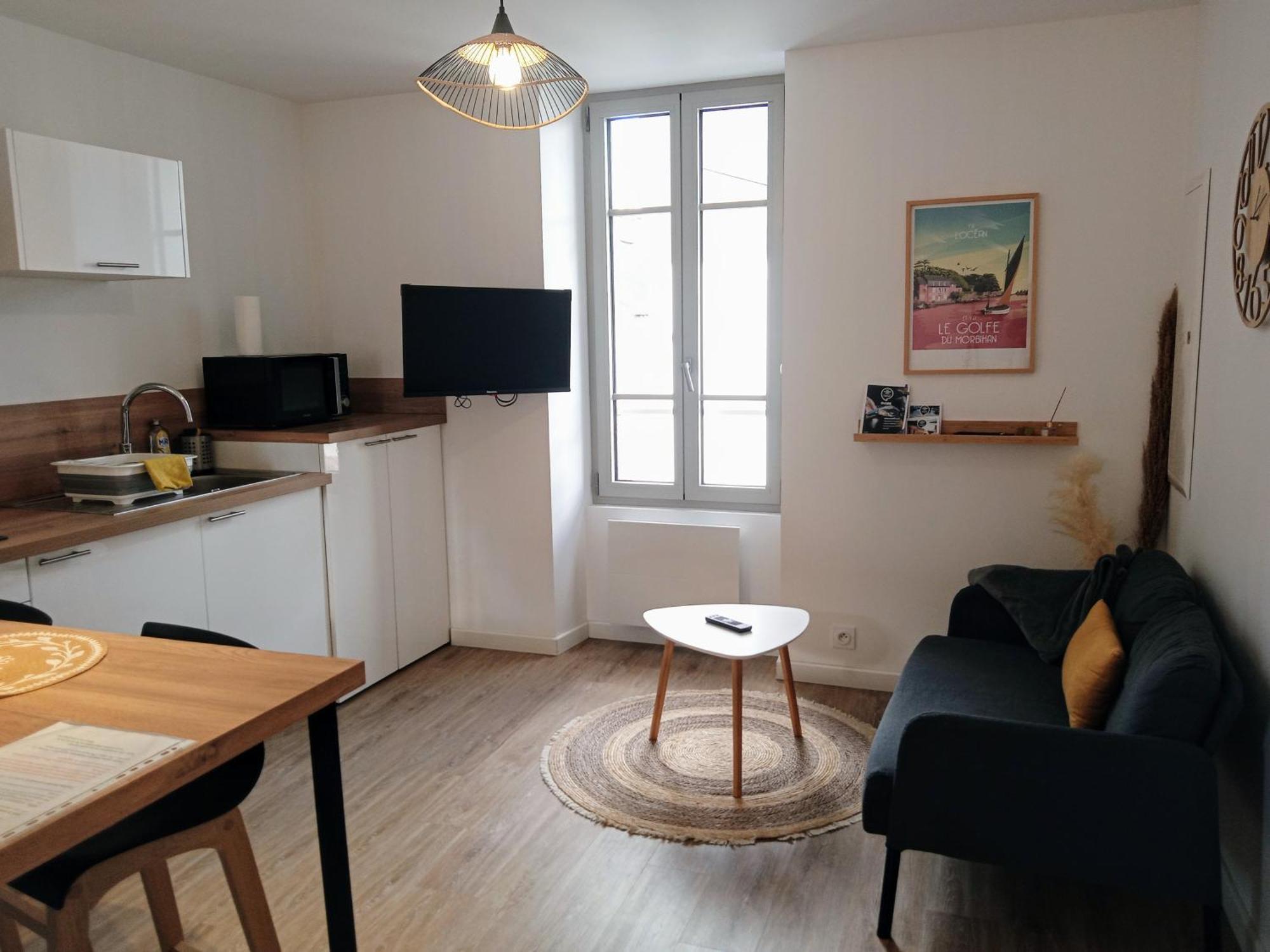 Les Studios De La Gare Linge Cafe The Inclus Wifi Vannes Habitación foto